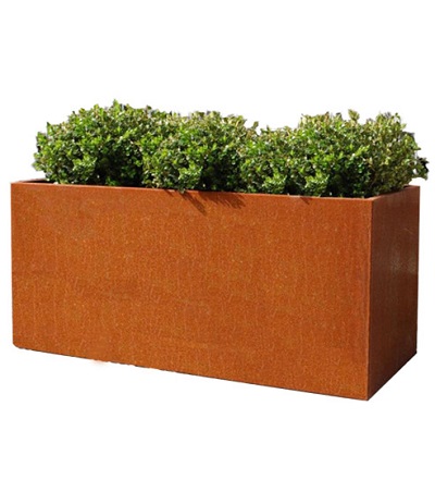 FO-9C16 Corton Steel  Rectangular Planter