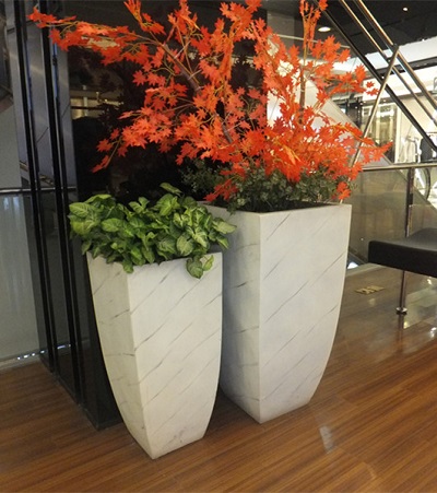 FO-225 Fiberglass Tapered Planter 