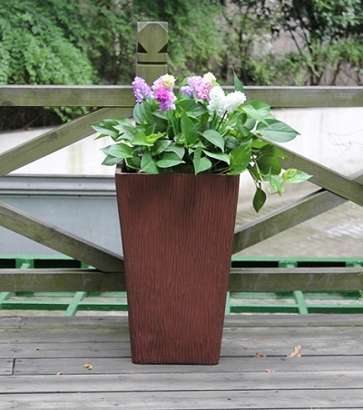 FO-21 Fiberglass Tapered Planter