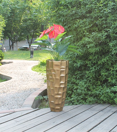 FO-229 Fiberglass Tapered Flowerpot