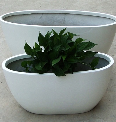 FO-271 Fiberglass Bowl Flowerpot - copy