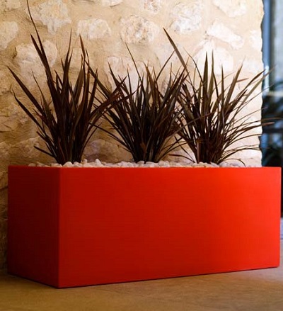 FO-274 Fiberglass Squared Planter