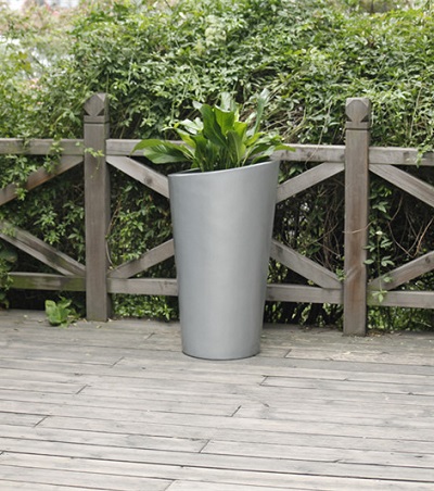 FO-289 Fiberglass Tapered Flowerpot 
