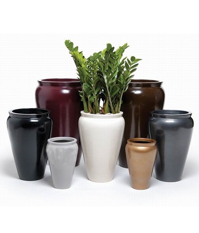 FO-293 Fiberglass Pottery Flowerpot