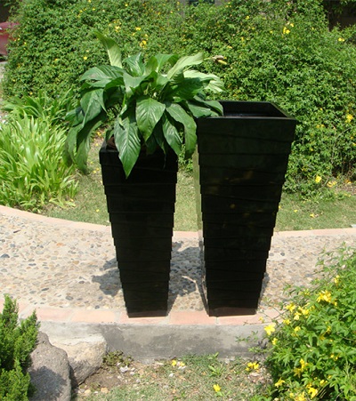 FO-314 Fiberglass Tapered Planter