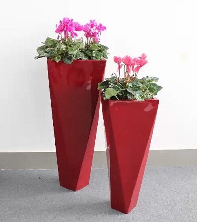 FO-315 Fiberglass Tapered Flowerpot