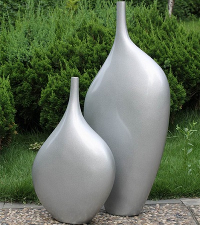 FO-316 Fiberglass Droplet-shaped Flowerpot