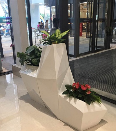 FO-325 Fiberglass Irregular Shape Flowerpot
