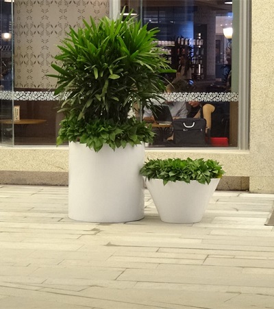 FO-323 Fiberglass Bowl Flowerpot 