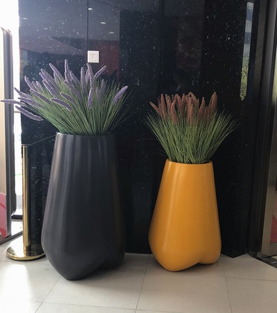 FO-351 Fiberglass Tapered Planter