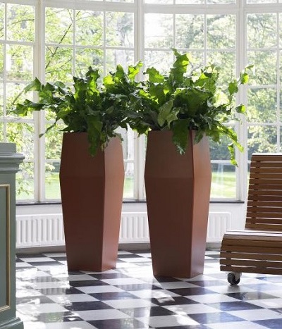 FO-355 Fiberglass Tapered Planter