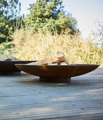 FO-FP9003 Corten Steel Bowl Fire Pit 