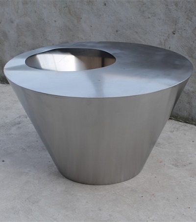 FO-9026 Public decoration round flower planter pot seat