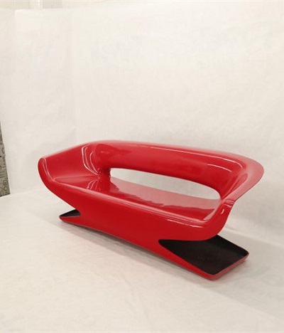 FO-ST5001 Long Fiberglass Garden Bench 