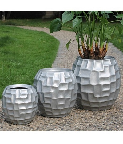 FO-312 Fiberglass Tapered Planter 