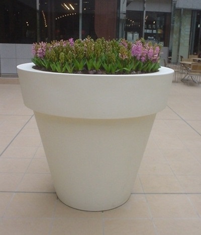 FO-306 Fiberglass Tapered Flowerpot 