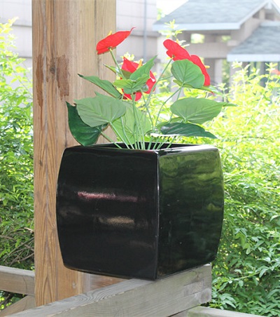 FO-292 Fiberglass Squareed Planter