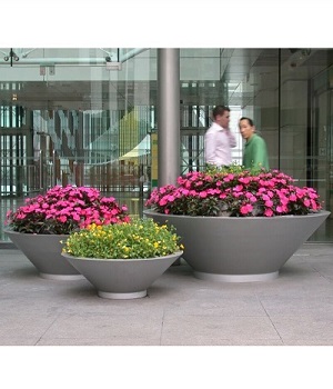 FO-9051 Stainless Steel Bowl Flowerpot